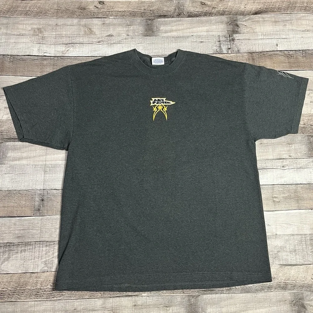 No Fear Shirt Size XL Gray Vintage 2000s Punk Grunge Y2K Surf